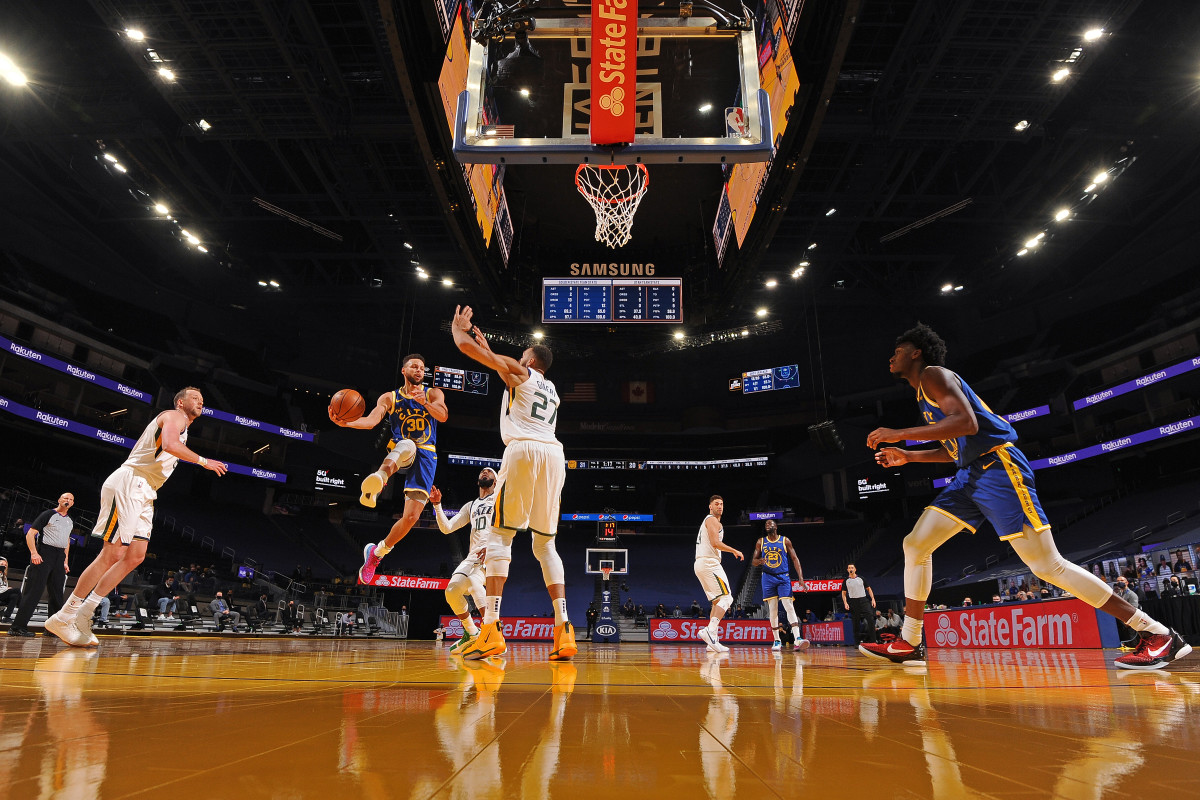 Stephen Curry, James Wiseman